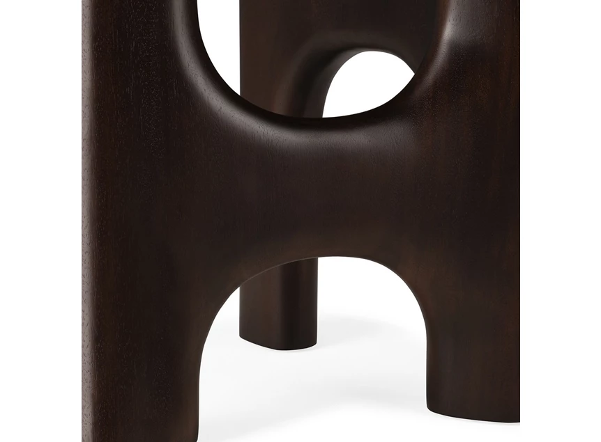 Onderstel Bijzettafel Mahogany Flow Rose Brown Side Table 35096 Ethnicraft