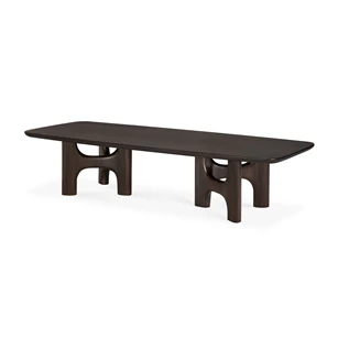 Zijkant Salontafel Mahogany Flow Rose Brown Coffee Table 35097 Ethnicraft