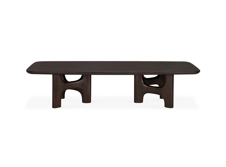Salontafel Mahogany Flow Rose Brown Coffee Table 35097 Ethnicraft