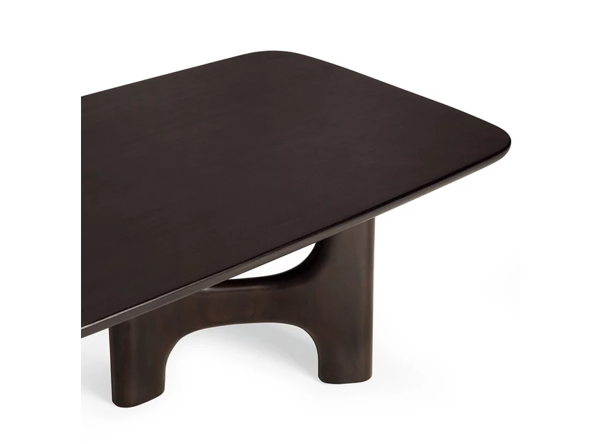 Bovenkant Salontafel Mahogany Flow Rose Brown Coffee Table 35097 Ethnicraft