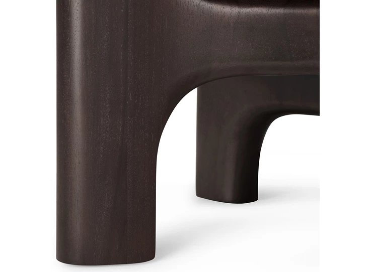 Onderstel Salontafel Mahogany Flow Rose Brown Coffee Table 35097 Ethnicraft