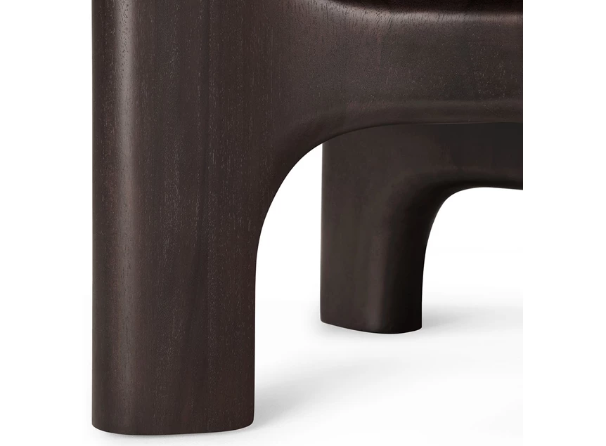 Onderstel Salontafel Mahogany Flow Rose Brown Coffee Table 35097 Ethnicraft