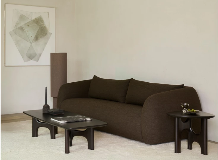 Collectie Salontafel Mahogany Flow Rose Brown Coffee Table 35097 Ethnicraft