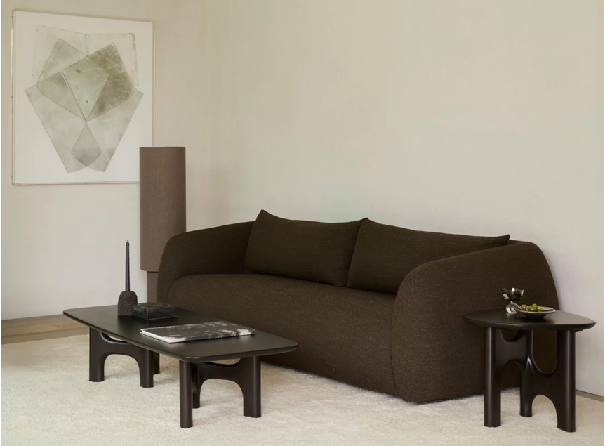 Collectie Salontafel Mahogany Flow Rose Brown Coffee Table 35097 Ethnicraft