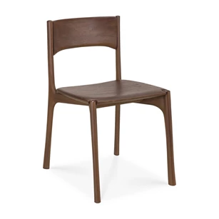 Stoel Teak Pi Brown Dining Chair 11548 Ethnicraft
