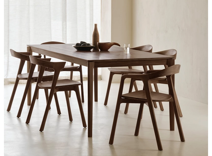 Sfeerfoto Armstoel Teak Bok Brown Dining Chair With Arms 10683 Ethnicraft