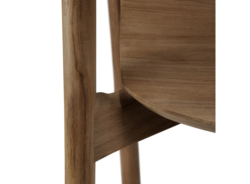 Frame Armstoel Teak Bok Dining Chair With Arms 10163 Ethnicraft