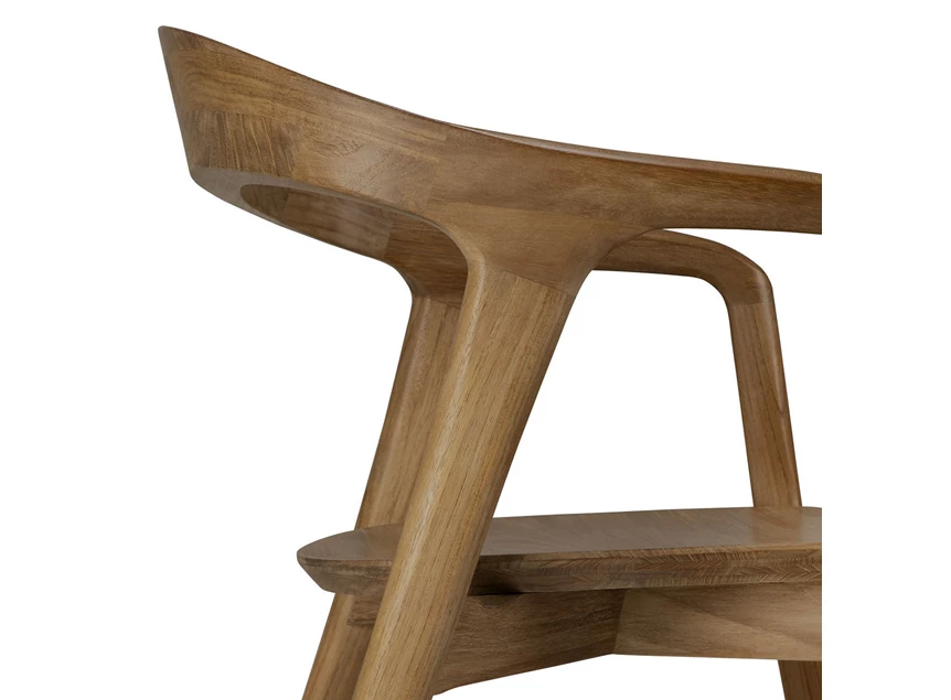 Zijde Armstoel Teak Bok Dining Chair With Arms 10163 Ethnicraft