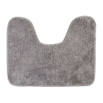 toiletmat grijs 40x50