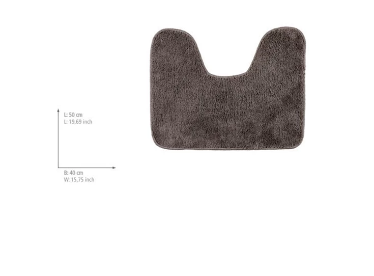 toiletmat taupe 40x50 info
