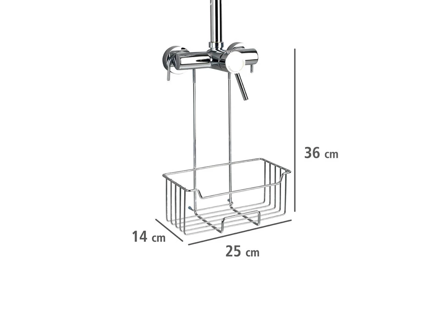 thermostatische douchehouder milo roestvrij staal info