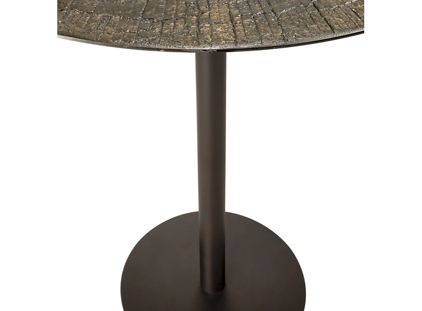 Onderstel Bartafel Blend Round Bar Table Top Minerals Ray Whisky Base Dark Bronze 25937 Ethnicraft