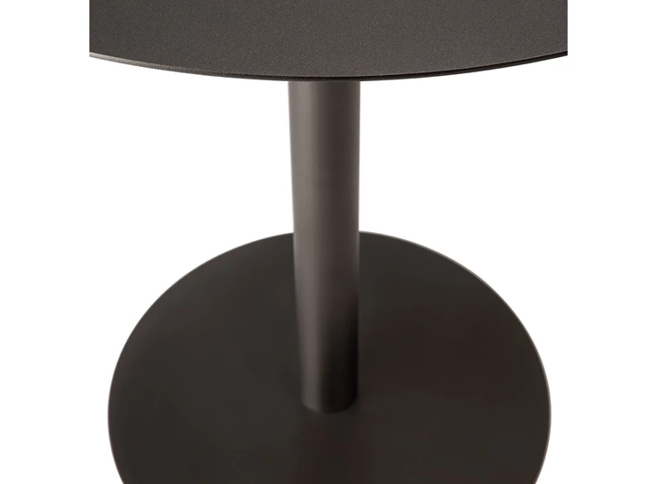 Onderstel Low Dining Blend Lounge Table Metal Top Dark Bronze Base Dark Bronze 60124 Ethnicraft