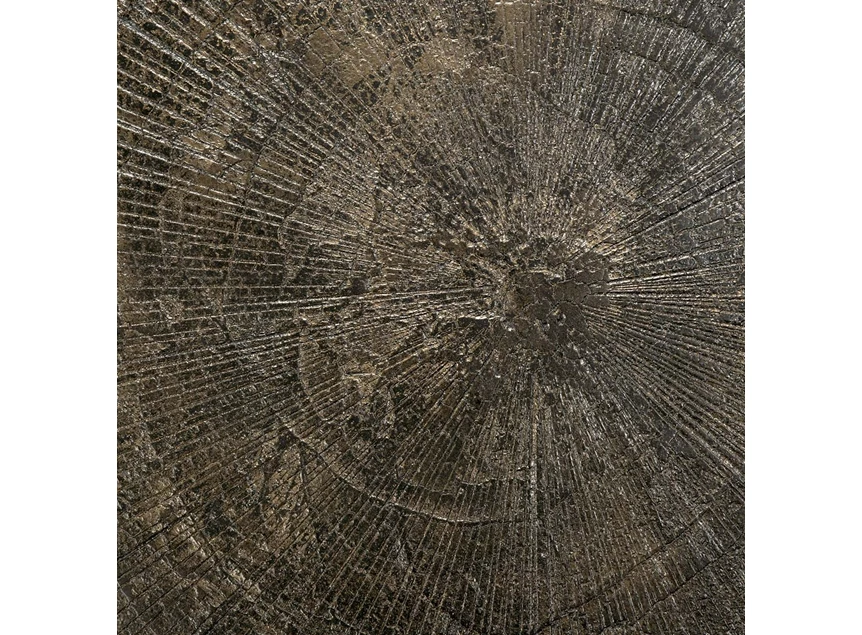 Detail Blend Round Lounge Table Top Minerals Ray Whisky Base Dark Bronze 25938 Ethnicraft