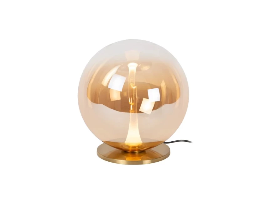 Gisela tafellamp 30cm amber led dimb