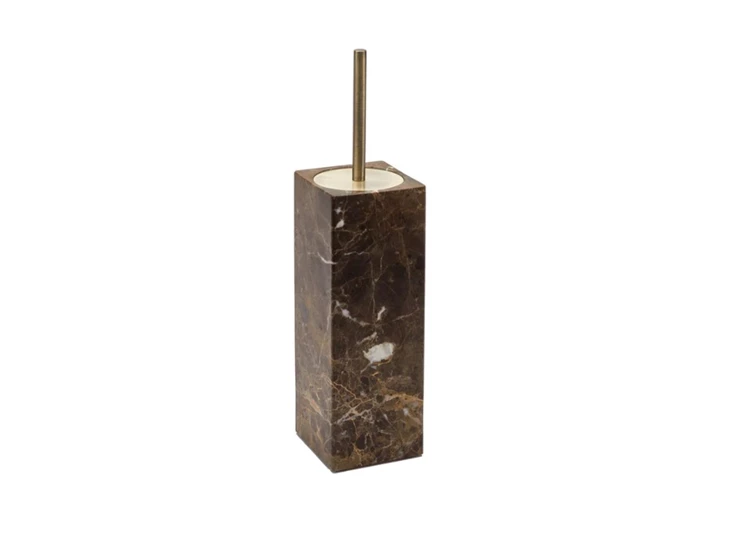 hammam toilet borstelhouder bruin