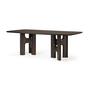 Eettafel Mahogany Flow Rose Brown Dining Table 35093 Ethnicraft