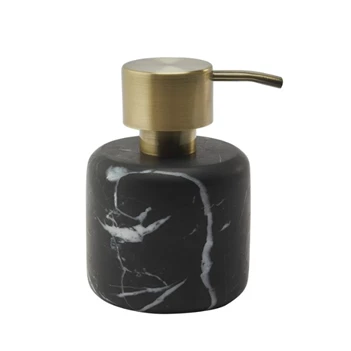 nero zeepdispenser medium zwart