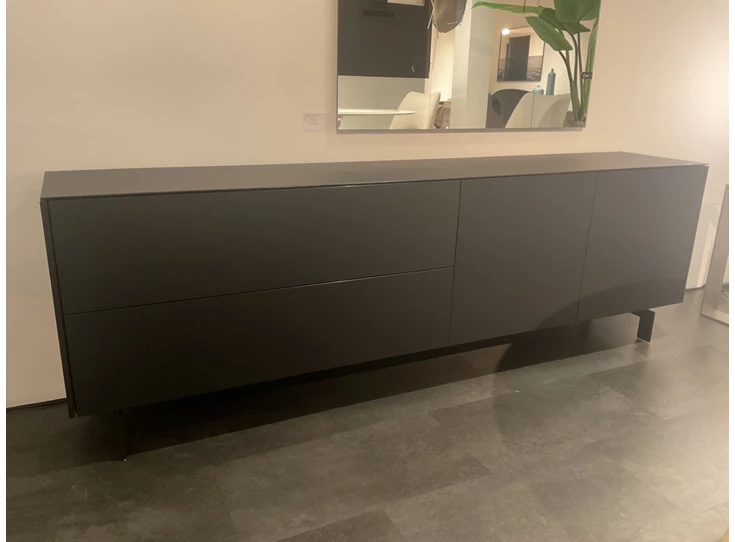 Lage Dressoir Side smart lack zwart Spectral