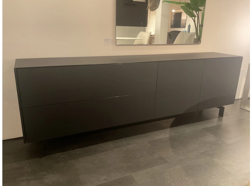 Lage Dressoir Side smart lack zwart Spectral