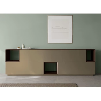 Sfeerfoto Dressoir Capri opstelling 3064 goud Coesel