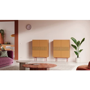 Barkast Capri Nova 275 matte lak sunset fineer eik Coesel
