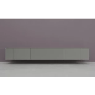 Tv-kast Prisma opstelling 790-audio hangend matte lak zilver Coesel