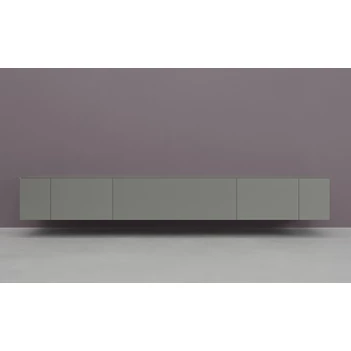 Tv-kast Prisma opstelling 790-audio hangend matte lak zilver Coesel