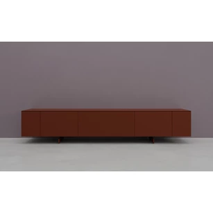 Tv-kast Prisma opstelling 760-audio hangend matte lak terra Coesel