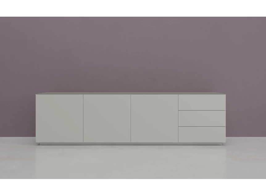 Dressoir Prisma opstelling 740 matte lak wit Coesel