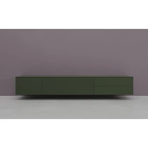 Tv-kast Prisma opstelling 650-audio hangend matte lak moss Coesel