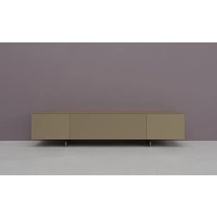 Tv-kast Prisma opstelling 570-audio matte lak goud Coesel