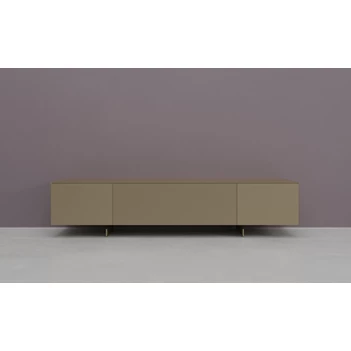 Tv-kast Prisma opstelling 570-audio matte lak goud Coesel
