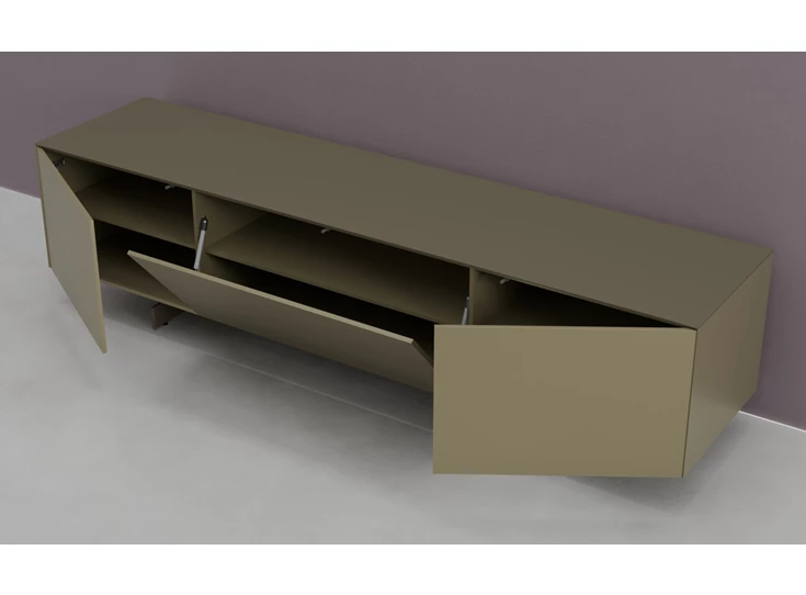 Open Tv-kast Prisma opstelling 540-audio matte lak goud Coesel