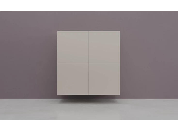 Barkast Prisma opstelling 380 hangend matte lak spring Coesel