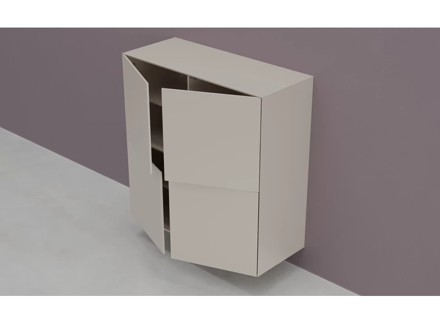 Open Barkast Prisma opstelling 380 hangend matte lak spring Coesel