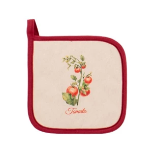 pannenlap VIVA set/2 tomato 20x20