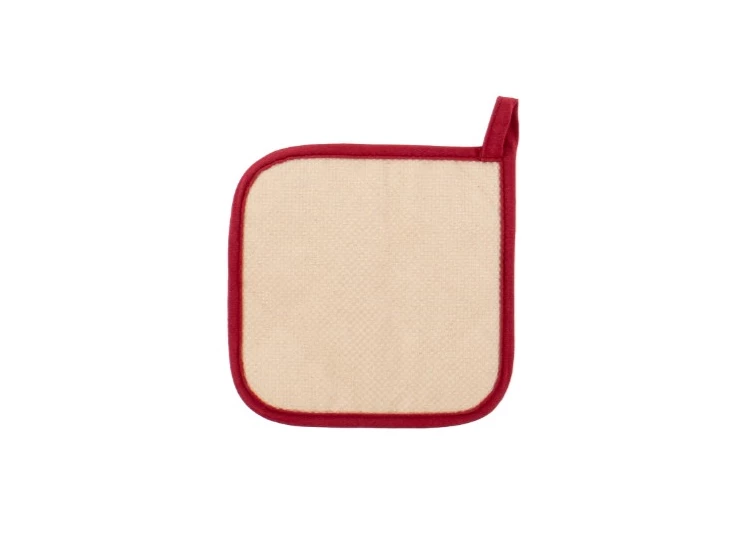 pannenlap VIVA set/2 tomato 20x20 achterkant