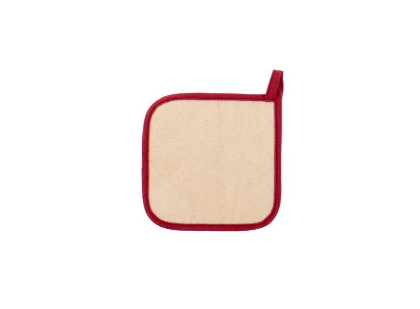 pannenlap VIVA set/2 tomato 20x20 achterkant