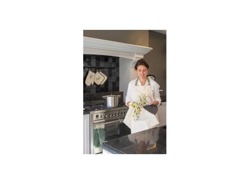 pannenlap VIVA olive set/2 20x20 sfeerfoto