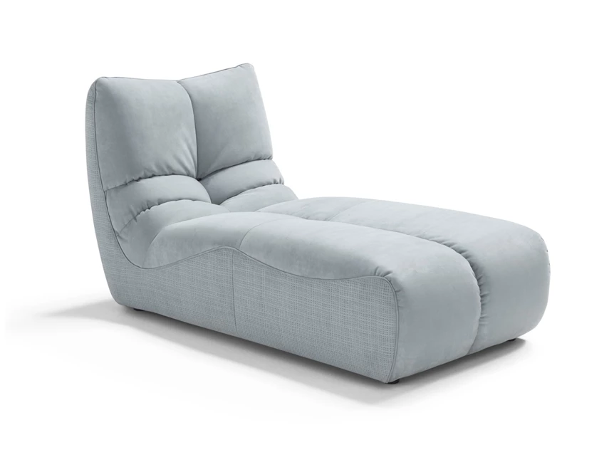 Longchair Formosa stof velvet fluweel Franco Ferri