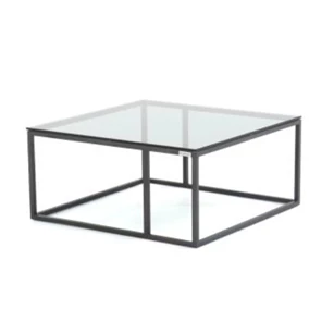 Salontafel Wireless grey smoked glass Bert Plantagie