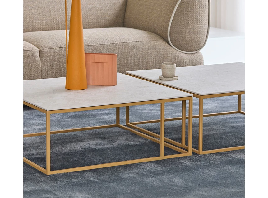 Detail Sfeerfoto Salontafel Wireless keramiek Dekton Bert Plantagie