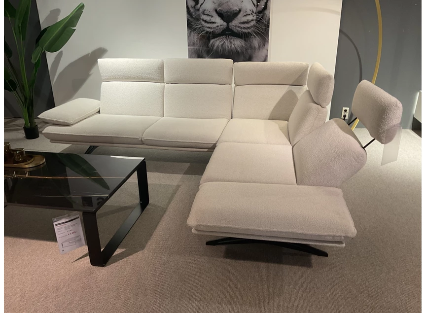 Salon MR 455 stof Cosmo Off White Musterring