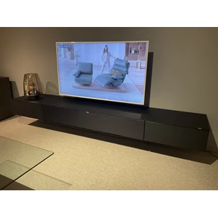 Tv-kast Next hangend smart lack zwart Spectral