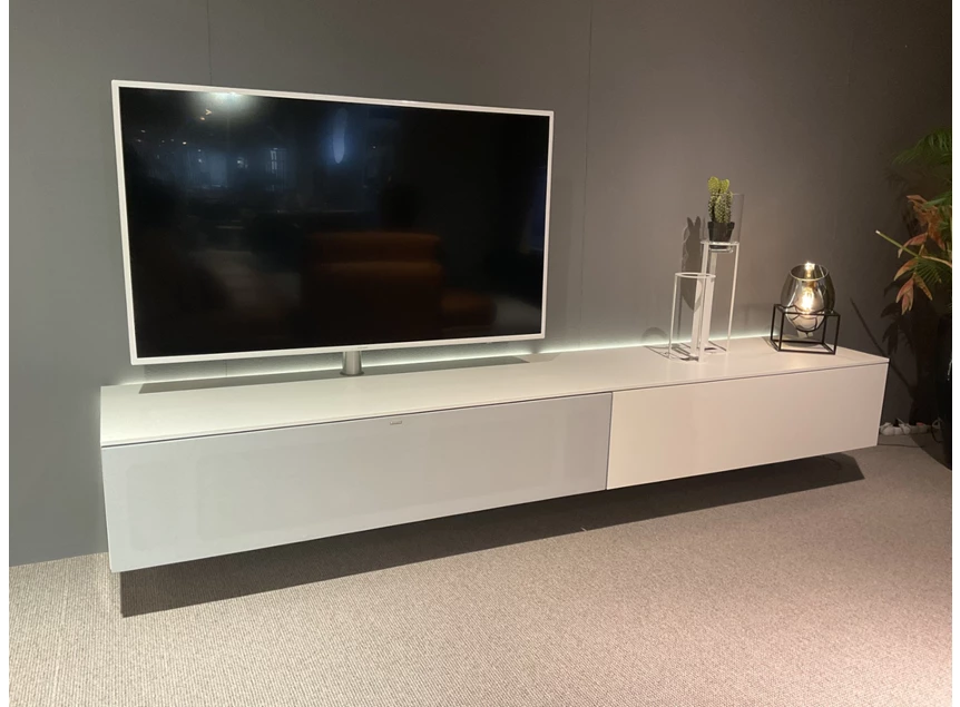 Tv-kast Next hangend smart lack wit Spectral