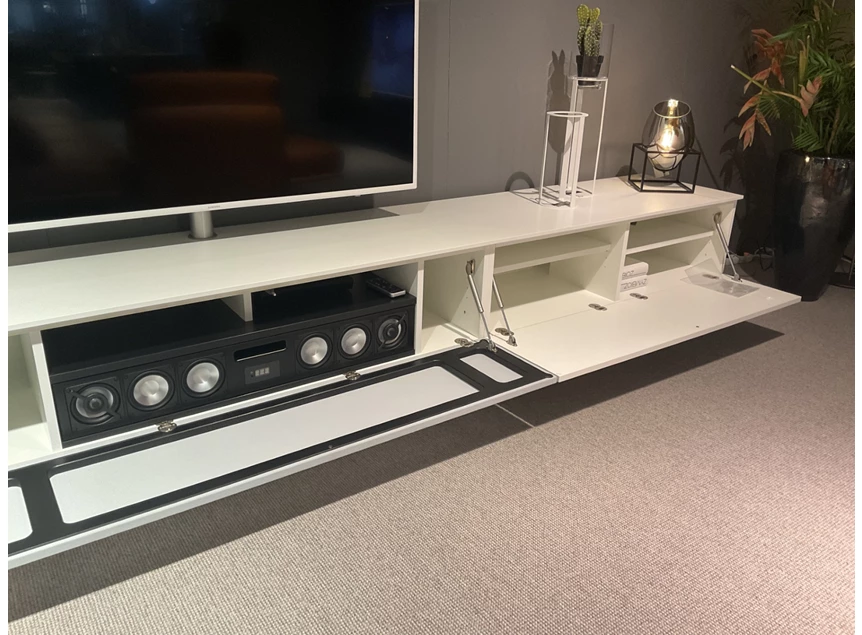Open Tv-kast Next hangend smart lack wit Spectral