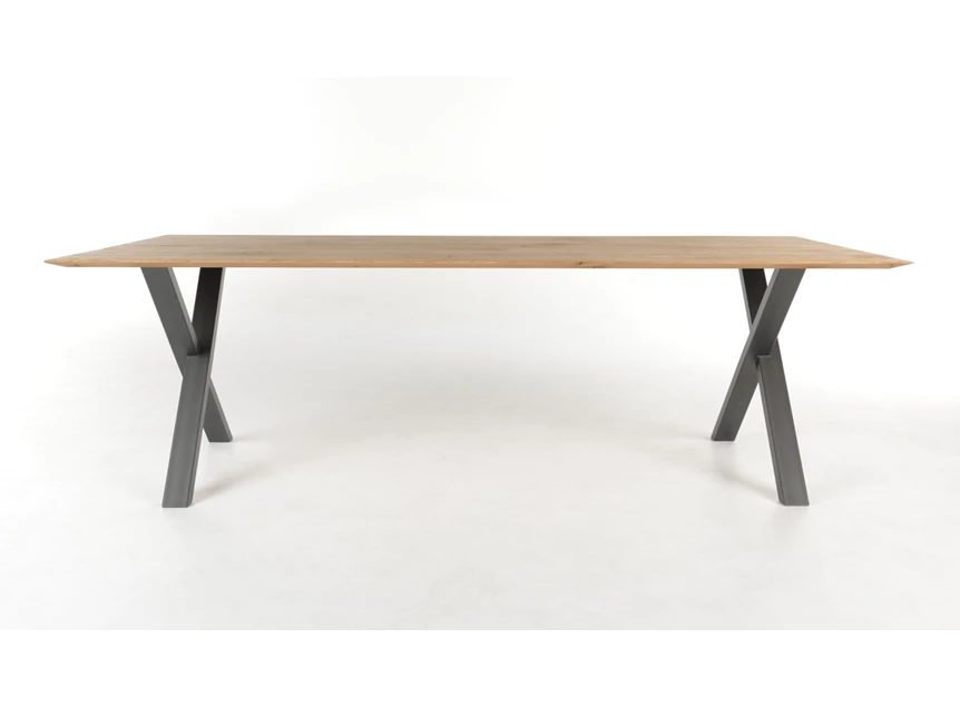 Front Eettafel Xam Table Talk massief eik Bert Plantagie