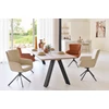 Sfeerfoto Eettafel Tristan Steel massief hout Bert Plantagie