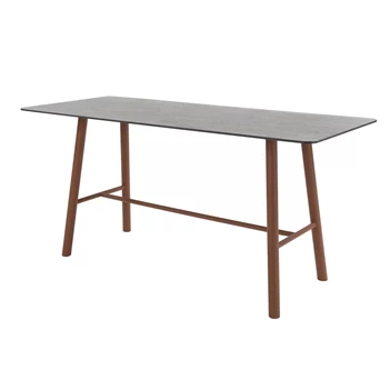 Bartafel Tane blad Dekton metalen onderstel Bert Plantagie